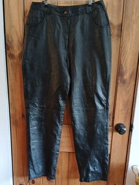Vintage MetroStyle Leather Pant - 12